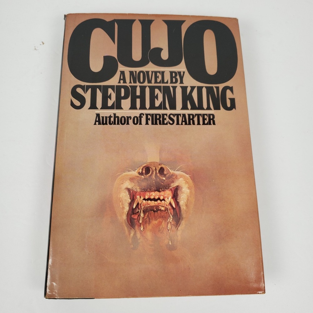 Cujo by Stephen King HC/DJ 1981 1st Edition 4th Print